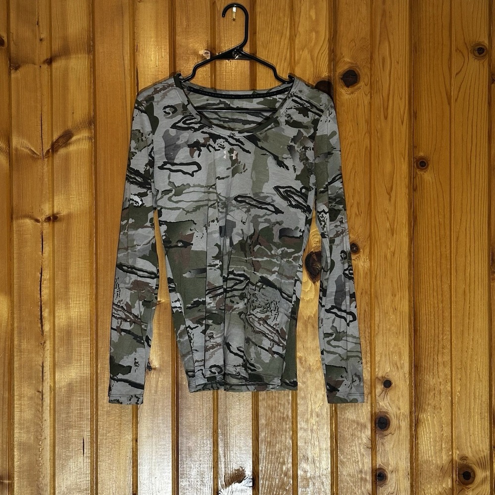 Under Armour Camo Long Sleeve Base Layer Top Women's Small